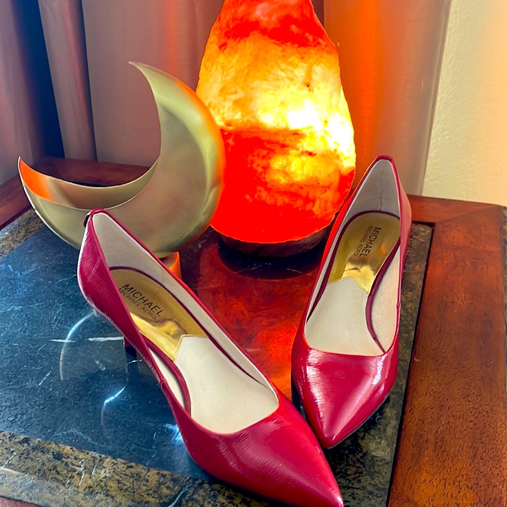 Michael Kors red shoes